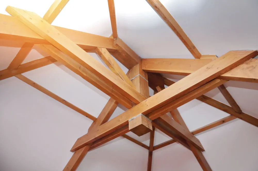 charpente en croix